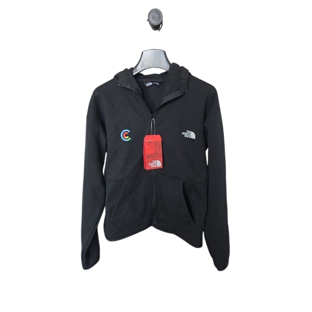 The North Face x Google Cloud Full Zip Hoodie Jacket Black Women's S NWT